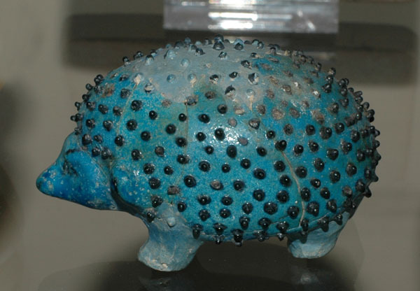 egypt-museum:
“ Figurine of a hedgehog Model of a hedgehog from Tomb 416 at Abydos, made out of Egyptian faience. Middle Kingdom, 12th Dynasty, ca. 1877-1786 BC. Now in the Ashmolean Museum, University of Oxford. AN1896-1908 E.3274
”