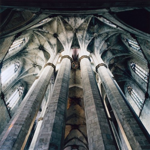 Ambulatory, santa maria del mar, barcelona, spain, 2003