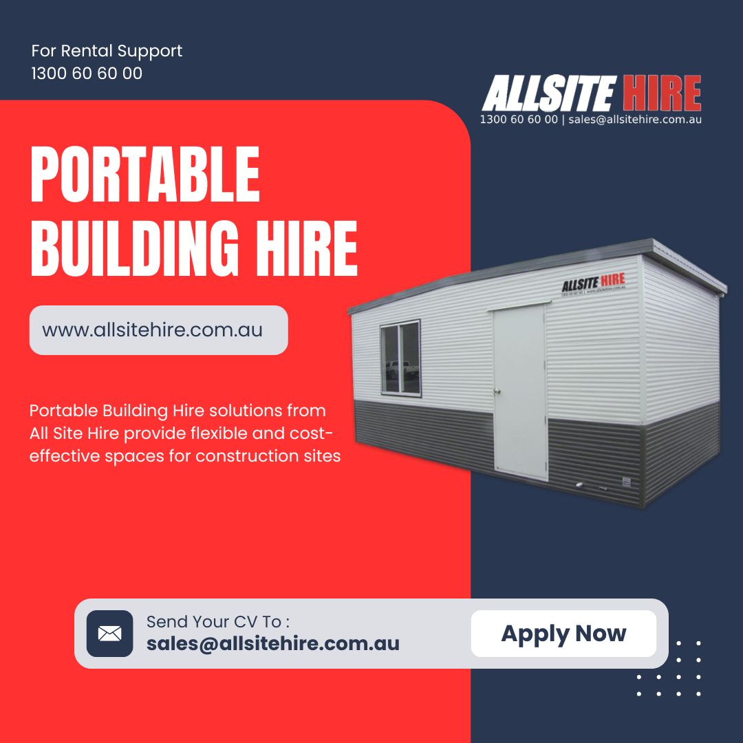 Portable Building Hire - www.allsitehire.com.au