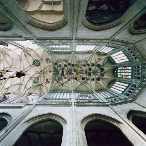 Choir, cathedral of st. barbara, kutná hora, czech, 2008