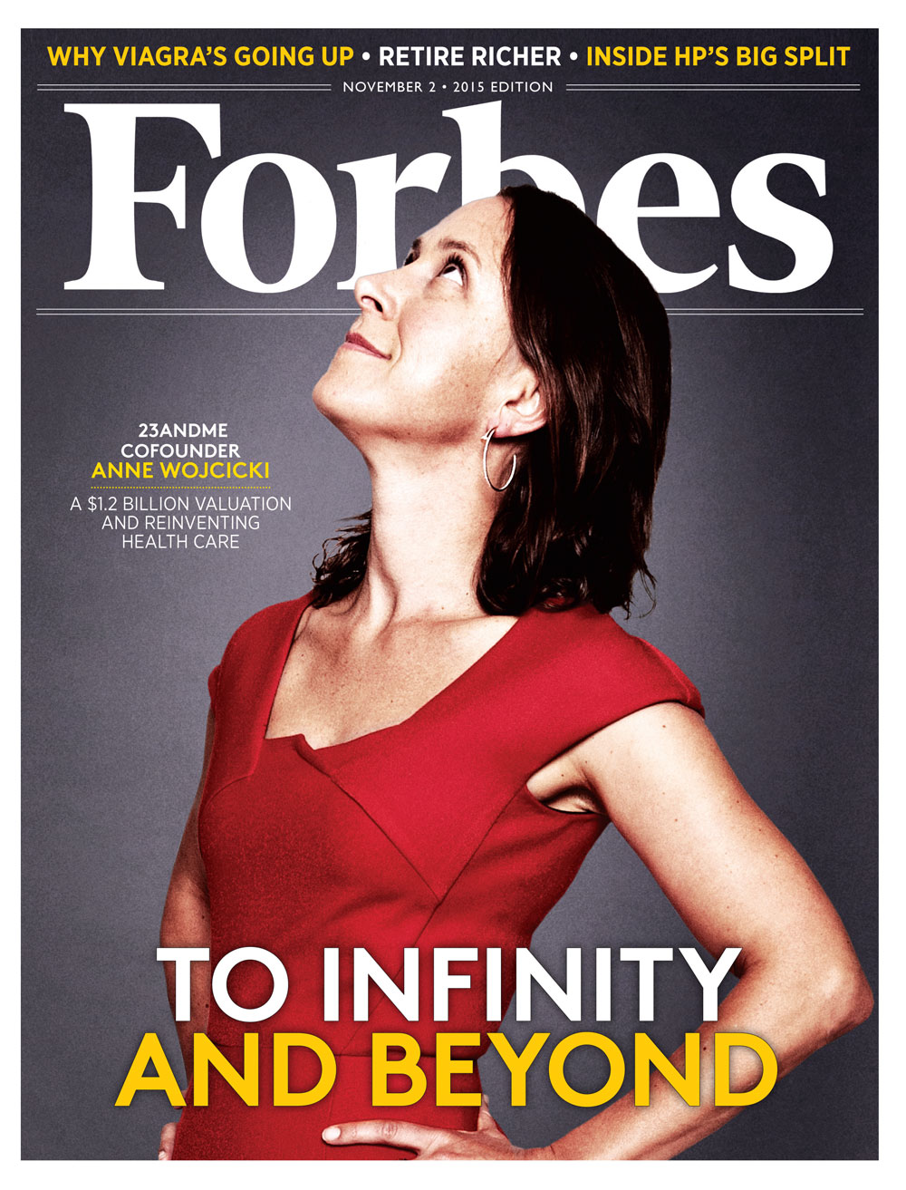 A woman in a white dress holding a white frisbee - 23andme Red Ceo Forbes Anne Dress Wojcicki