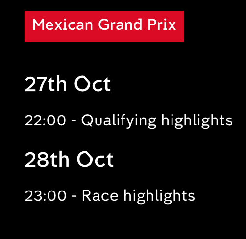 The Official 2018 Mexican GP *** Spoilers*** - Page 1 - Formula 1 - PistonHeads
