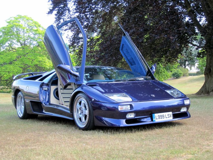 Pistonheads - The image shows a blue sports car parked on a grassy area during the daytime. The car is positioned facing the viewer, with its hood raised, revealing the engine. The open doors also suggest the car is inviting a closer look. In the background, there are trees that provide a natural setting for the vehicle. The car seems to be a two-door model, possibly a convertible. The design of the car, along with the uplifted hood and open doors, has a dynamic and stylish appearance, typical of sports cars from the 1990s.