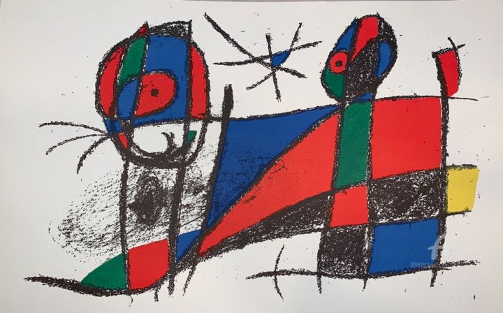 Originale Non Firmata VI Prenten & gravures door Joan Miro | Artmajeur