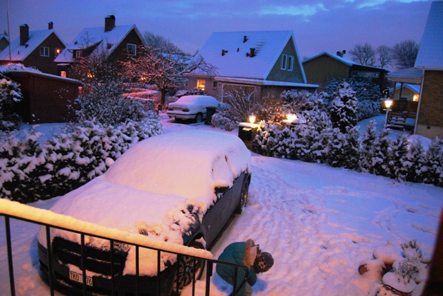 House Car Snow