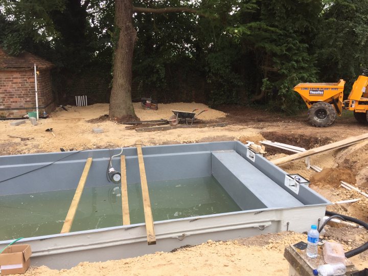 11m x 4m outdoor swimming pool in 3 weeks (with paving) - Page 44 - Homes, Gardens and DIY - PistonHeads