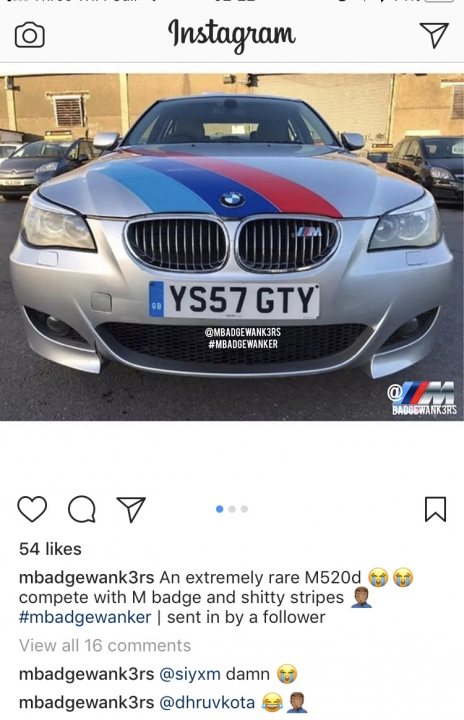 Why do people put "M" badges on non-M cars? - Page 86 - M Power - PistonHeads