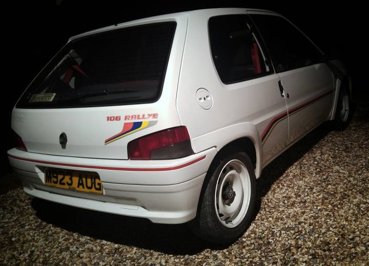 RE: Peugeot 106 Rallye S1: Spotted - Page 2 - General Gassing - PistonHeads