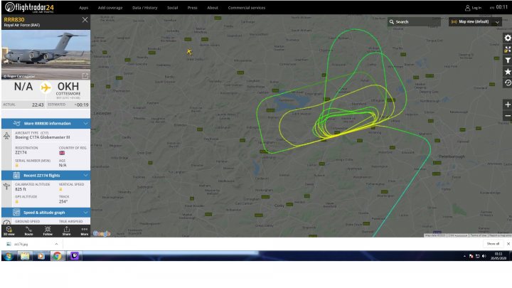 Cool things seen on FlightRadar - Page 140 - Boats, Planes & Trains - PistonHeads