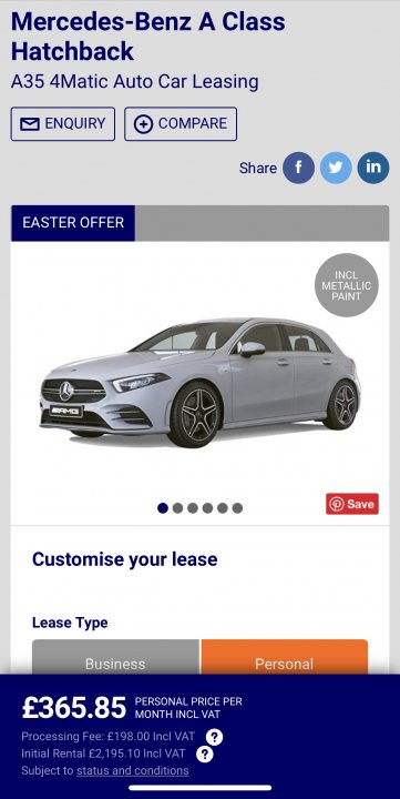 Best Lease Car Deals Available? (Vol 7) - Page 315 - Car Buying - PistonHeads
