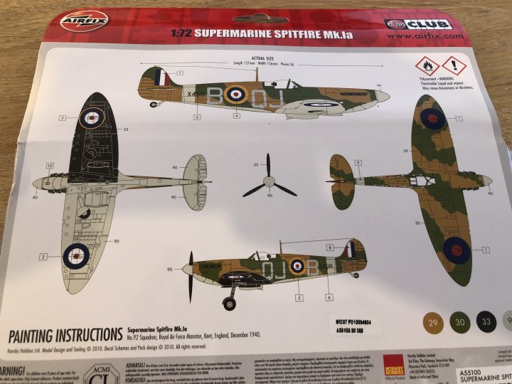 Airfix 1:72 Spitfire Mk 1a - Page 1 - Scale Models - PistonHeads