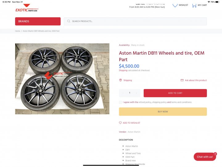10 spoke DBS wheels.  - Page 1 - Aston Martin - PistonHeads UK