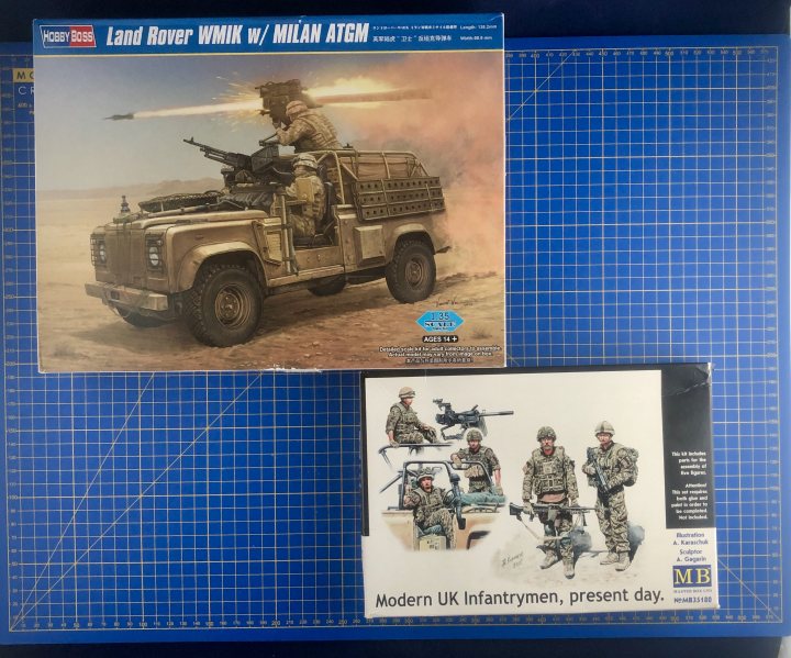 1/35 Hobbyboss Land Rover WMIK with masterbox figures - Page 1 - Scale Models - PistonHeads
