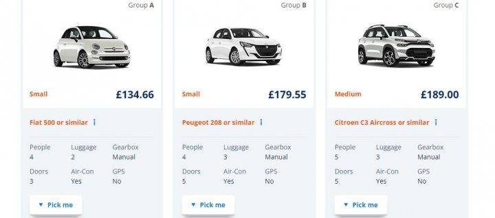 Hire car price delight - Page 1 - General Gassing - PistonHeads UK