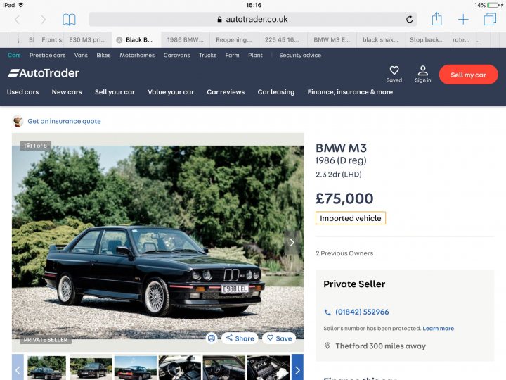 E30 M3 prices - Page 136 - M Power - PistonHeads