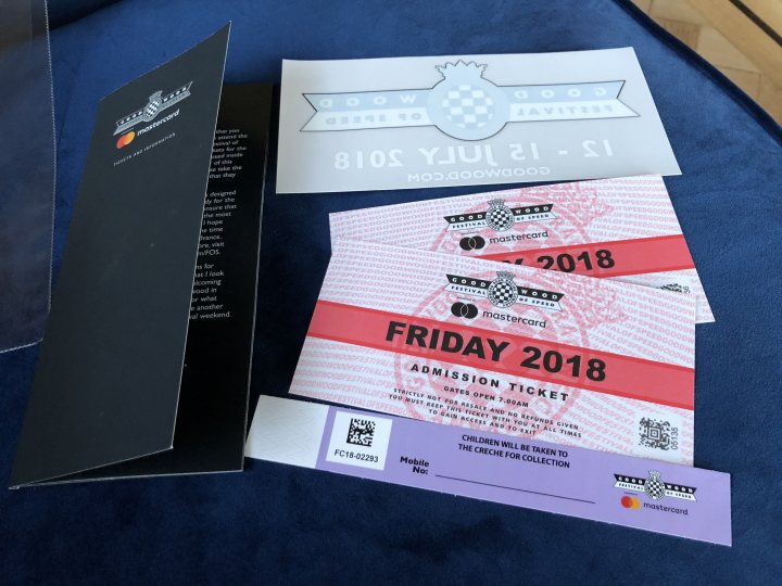 The Official 2018 Festival of speed tickets thread. - Page 13 - Goodwood Events - PistonHeads