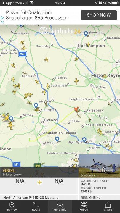 Cool things seen on FlightRadar - Page 273 - Boats, Planes & Trains - PistonHeads UK