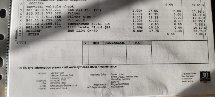 What's the largest routine service bill you've ever had? - Page 5 - General Gassing - PistonHeads UK