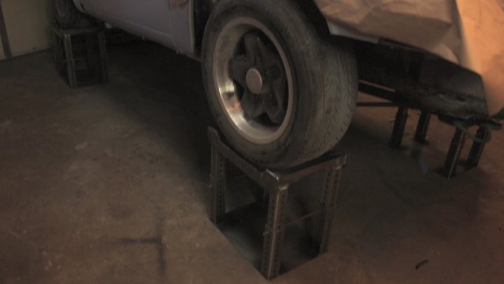 Tire Lift Stands Raise the Chassis 24.5" for Bodywork, Etc. - Page 1 - Home Mechanics - PistonHeads