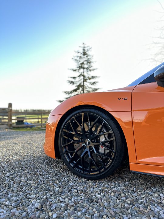 Orange Audi R8 V10 Plus Spyder  - Page 1 - Readers' Cars - PistonHeads UK