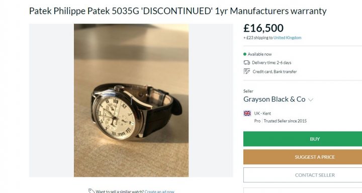 Trying to to buy a "mega-watch". Budget £40,000. Help! - Page 3 - Watches - PistonHeads