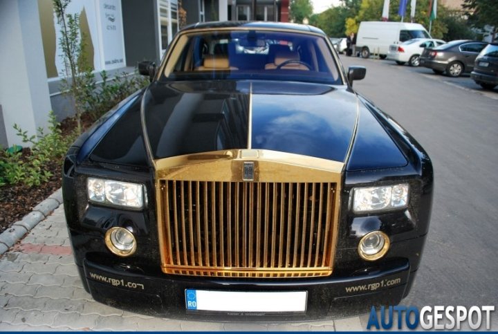 Phantom Pistonheads Royce Rolls Gold