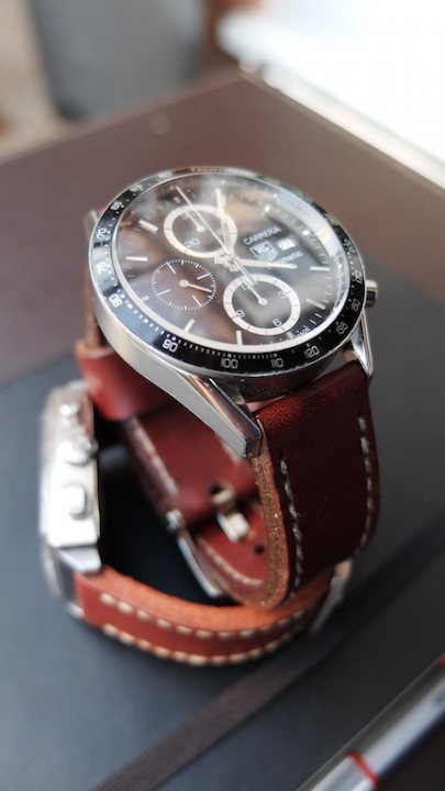 Toshi Strap on Tag Heuer (Pics) - Page 1 - Watches - PistonHeads
