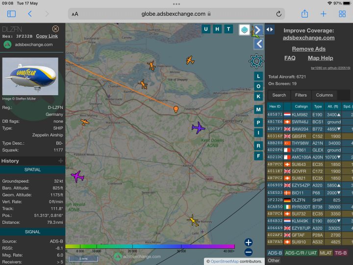 Cool things seen on FlightRadar - Page 424 - Boats, Planes & Trains - PistonHeads UK
