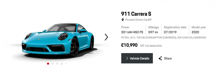 992 - Pre-Brexit Price Slash!!! - Page 1 - 911/Carrera GT - PistonHeads