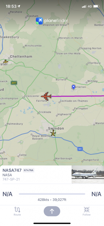 Cool things seen on FlightRadar - Page 256 - Boats, Planes & Trains - PistonHeads UK