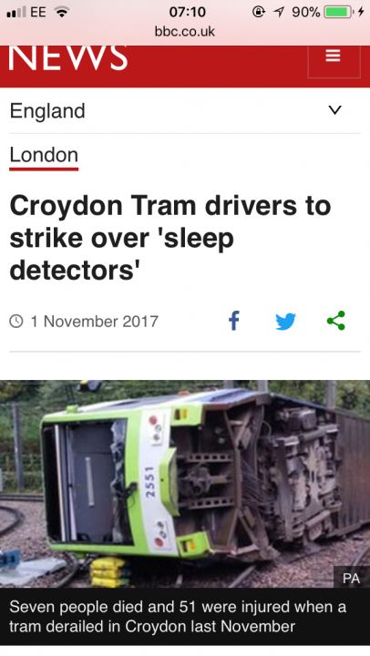 Incident Croydon tram  - Page 14 - News, Politics & Economics - PistonHeads