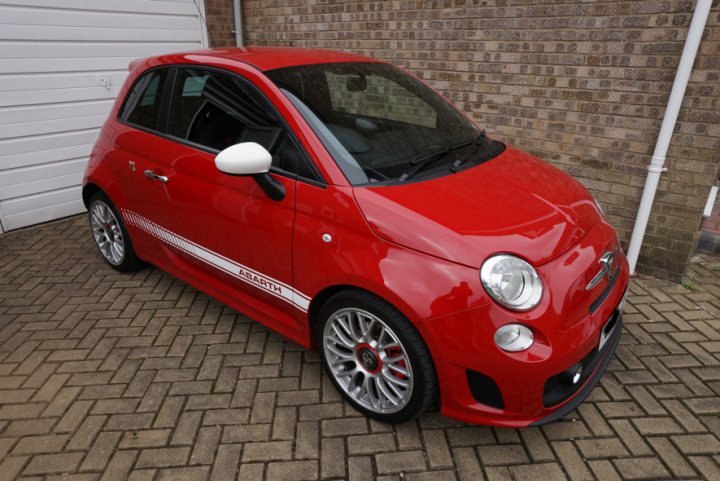 Turnip's 2010 Red Abarth 500 - With White Stripes of Course  - Page 1 - Readers' Cars - PistonHeads