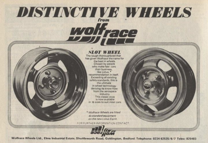 Wolfrace wheels - Page 1 - Classics - PistonHeads
