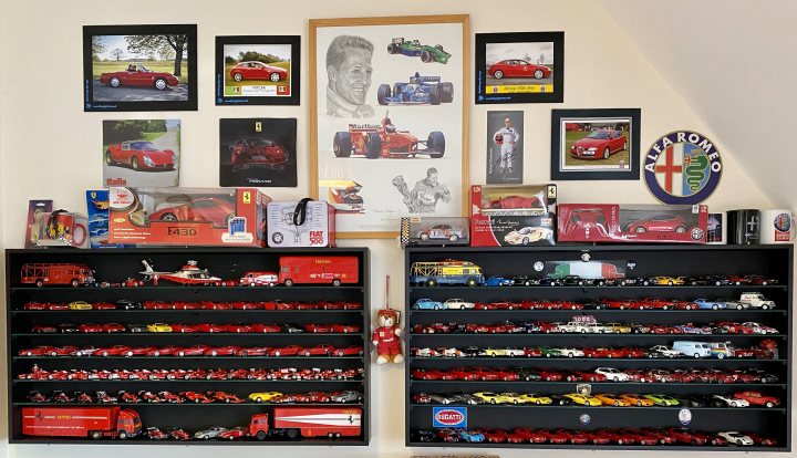 A display case filled with lots of different types of food - Pistonheads
