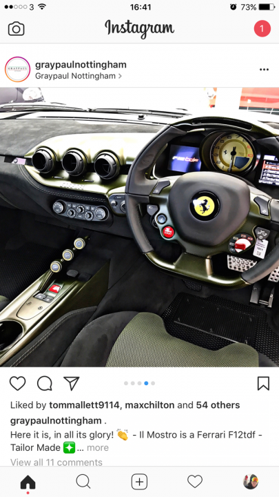 Interesting 'Tailor Made' F12 TDF - RHD UK Car. - Page 1 - Ferrari V12 - PistonHeads