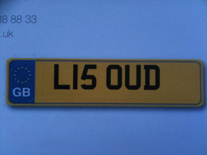Loud Private Plate Perfect Pistonheads Tvrs
