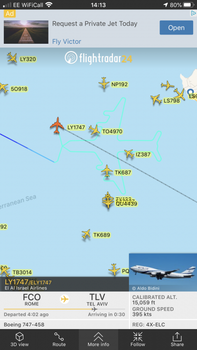 Cool things seen on FlightRadar - Page 71 - Boats, Planes & Trains - PistonHeads