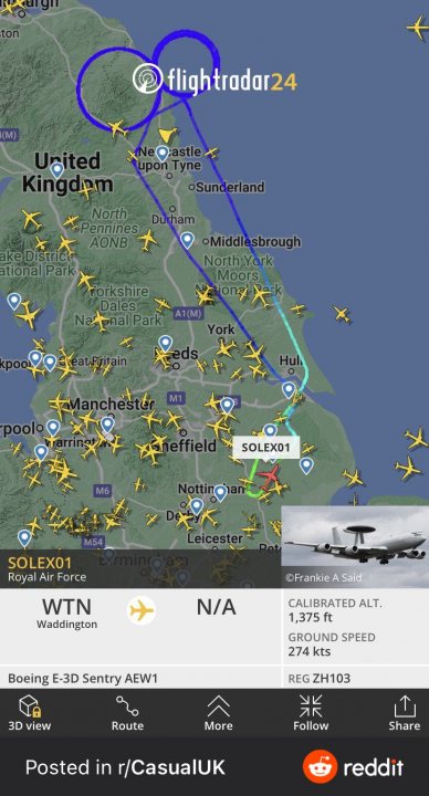 Cool things seen on FlightRadar - Page 432 - Boats, Planes & Trains - PistonHeads UK
