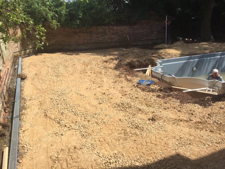 11m x 4m outdoor swimming pool in 3 weeks (with paving) - Page 37 - Homes, Gardens and DIY - PistonHeads