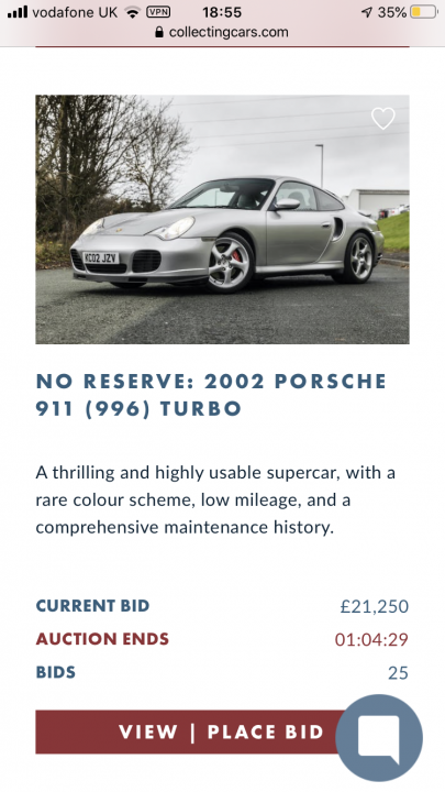 Collecting Cars auction results  - Page 94 - Supercar General - PistonHeads UK