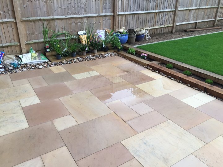 New patio, is this a problem? - Page 1 - Homes, Gardens and DIY - PistonHeads