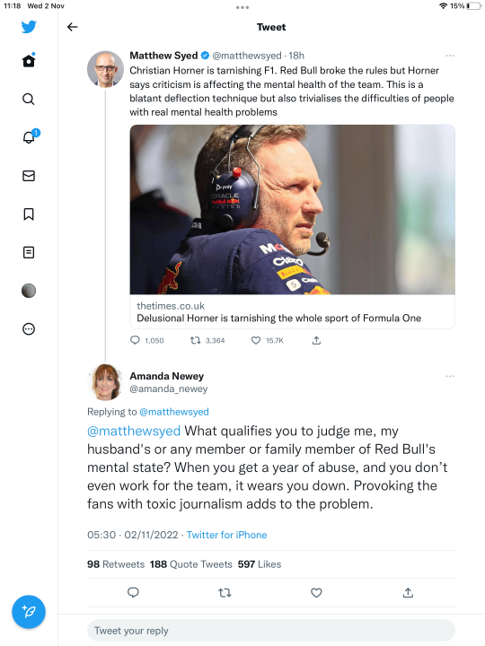 Majority of F1 journalists seem to duck controversy? - Page 2 - Formula 1 - PistonHeads UK