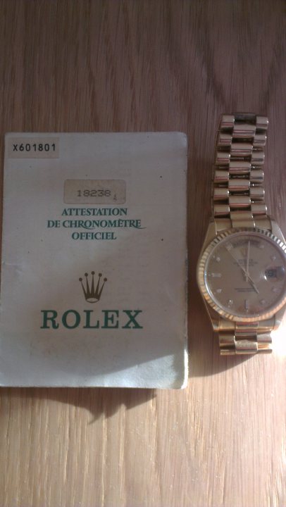 Rolex 18ct Yellow Gold Day Date II- Any Used For Sale? - Page 2 - Watches - PistonHeads