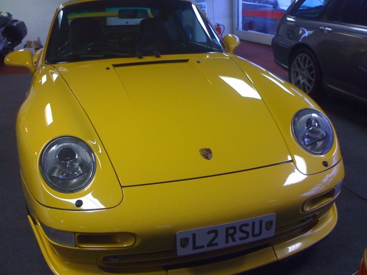 Yellow Pistonheads Porsche Speed