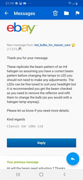 LED Headlights - Page 25 - Chimaera - PistonHeads