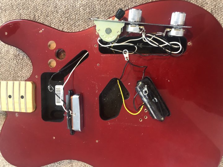 Anyone fitted a set of Humbuckers to a Tele? - Page 2 - Music - PistonHeads