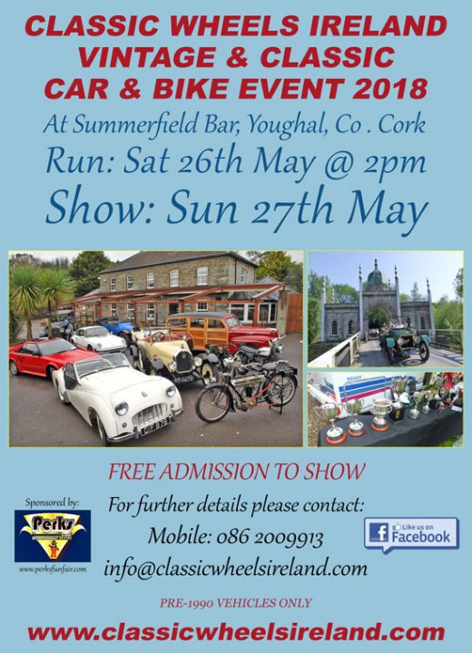 Car & Bike Run & Show Youghal  – 26th & 27th May - Page 1 - Ireland - PistonHeads
