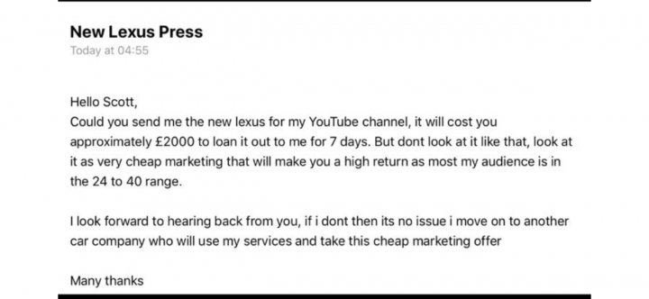 Are these Vloggers just a scam? SOL or Shmee etc? (Vol 2) - Page 430 - General Gassing - PistonHeads