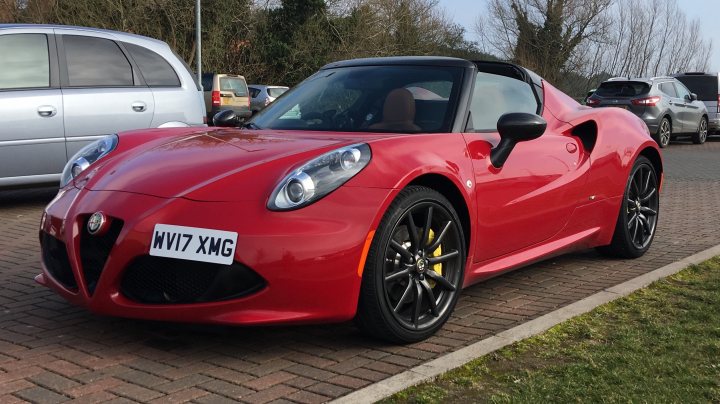 RE: Alfa Romeo 4C Spider Italia heads to US - Page 2 - General Gassing - PistonHeads