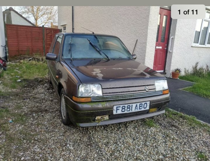 Shed of the week: Rescued Renault 5 Monaco 1988 - Page 1 - Readers' Cars - PistonHeads